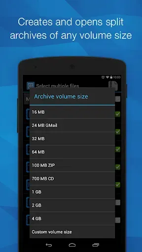 Скриншот 2 — B1 Archiver zip rar unzip