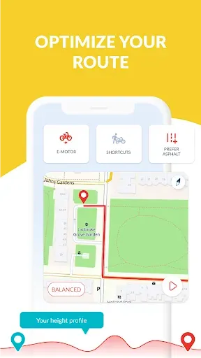 Скриншот 2 — Bike Citizens Cycling App GPS