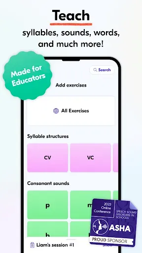 Скриншот 1 — Speech Blubs Pro made for SLPs
