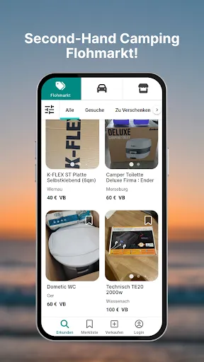 Скриншот 2 — CamperTrader: Kaufen/Verkaufen