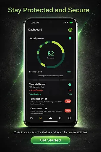 Скриншот 1 — Android Exploits Anti Hack Spy