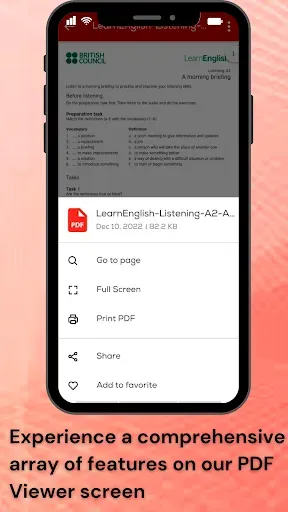 Скриншот 6 — PDF Viewer - PDF Reader 2025