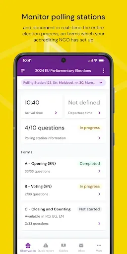 Скриншот 1 — Vote Monitor