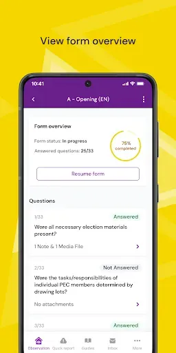 Скриншот 2 — Vote Monitor