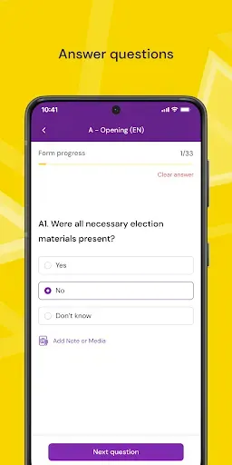 Скриншот 3 — Vote Monitor