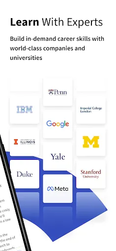 Скриншот 2 — Coursera: развивайте карьеру