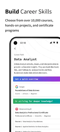 Скриншот 3 — Coursera: развивайте карьеру