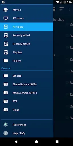 Скриншот 1 — Nova Video Player