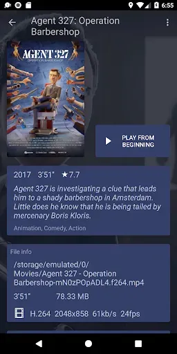 Скриншот 3 — Nova Video Player