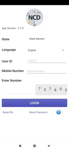 Скриншот 1 — National NCD App
