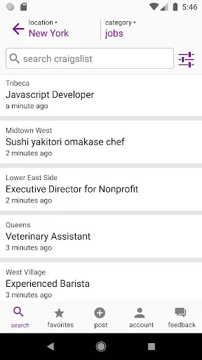 Скриншот 5 — craigslist
