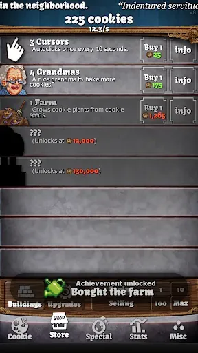 Скриншот 2 — Cookie Clicker (ad-less)
