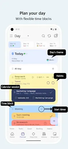 Скриншот 3 — Journal it! - Bullet & Planner