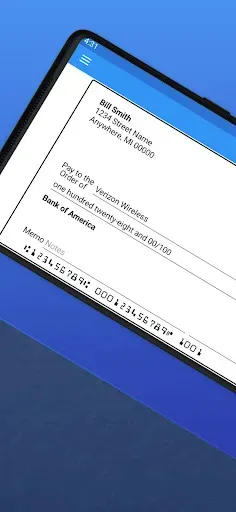 Скриншот 1 — Check Writer: Print Checks