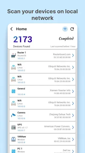 Скриншот 4 — DNS Checker - Сетевой сканер