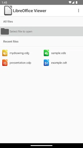 Скриншот 1 — LibreOffice Viewer