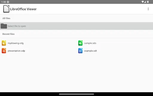 Скриншот 5 — LibreOffice Viewer