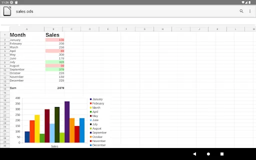 Скриншот 7 — LibreOffice Viewer