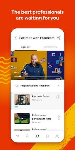 Скриншот 2 — Domestika - Online courses