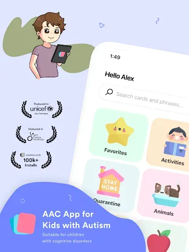 Скриншот 8 — Leeloo AAC - речь об аутизме