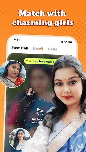 Скриншот 5 — Video Call Desi Girl: YolaLite