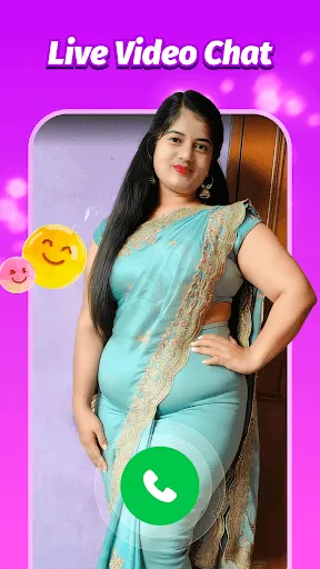 Скриншот 3 — Video Call Desi Girls: YolaPro
