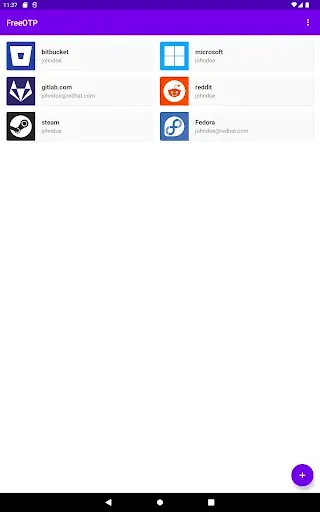 Скриншот 7 — FreeOTP Authenticator