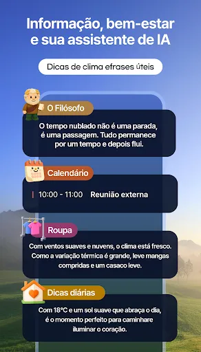 Скриншот 4 — WeatherPop Português (+alarme)