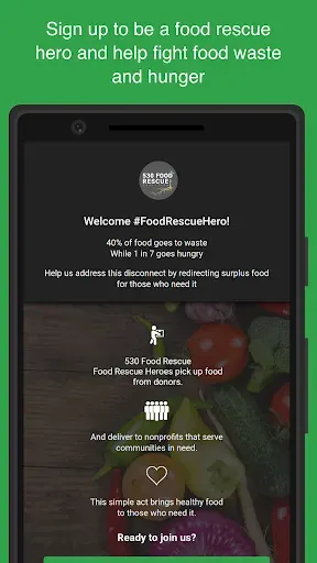 Скриншот 1 — 530 Food Rescue Coalition