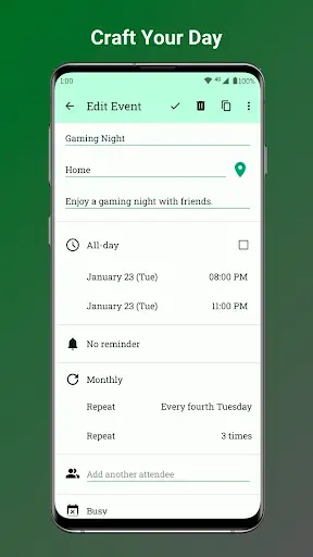 Скриншот 5 — Fossify Calendar