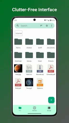Скриншот 2 — Fossify File Manager
