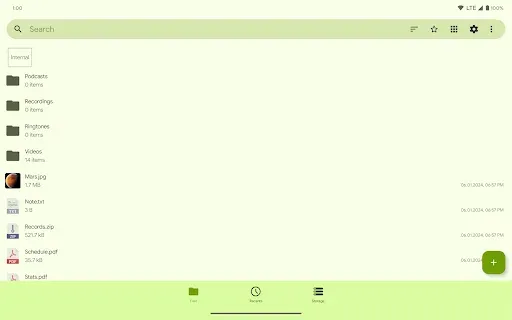 Скриншот 7 — Fossify File Manager