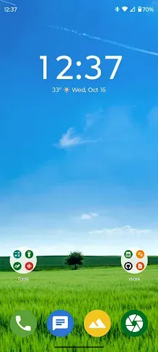Скриншот 1 — Fossify Launcher Beta