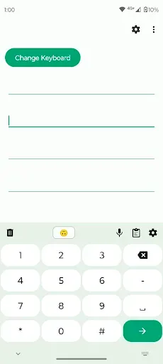 Скриншот 3 — Fossify Keyboard Beta