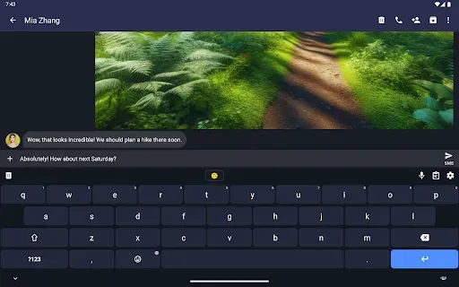 Скриншот 6 — Fossify Keyboard Beta