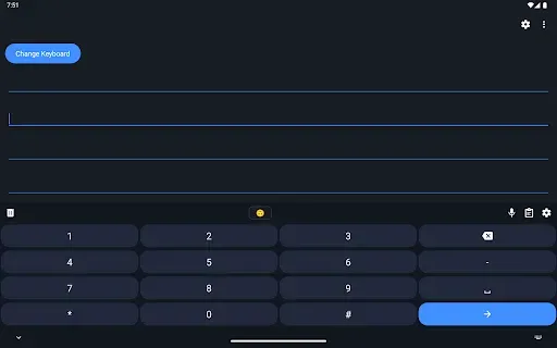 Скриншот 8 — Fossify Keyboard Beta