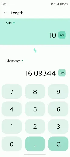 Скриншот 2 — Fossify Calculator Beta