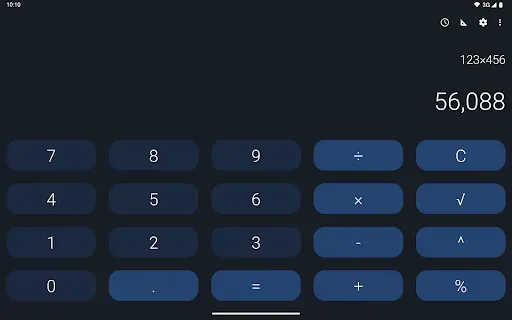 Скриншот 6 — Fossify Calculator Beta
