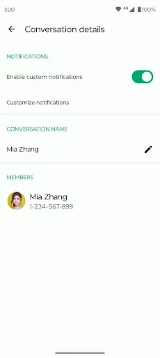 Скриншот 3 — Fossify Messages