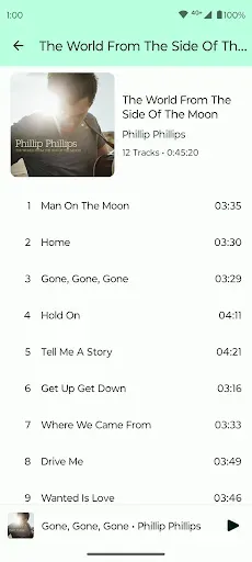 Скриншот 3 — Fossify Music Player