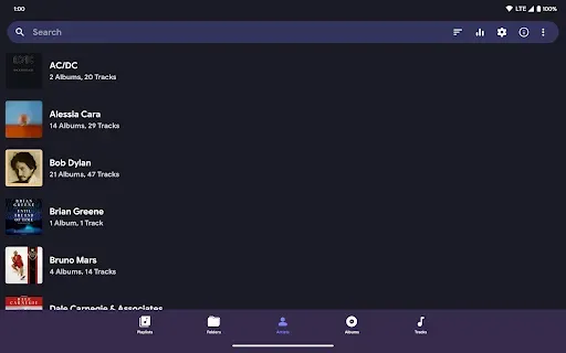 Скриншот 6 — Fossify Music Player
