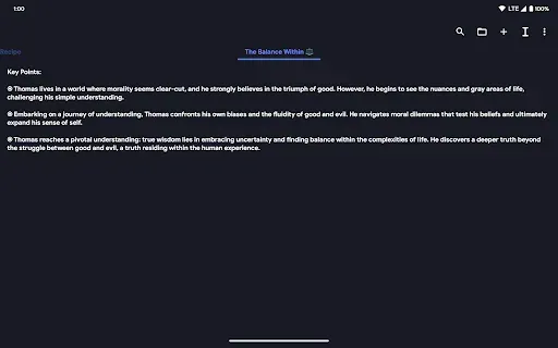 Скриншот 7 — Fossify Notes Beta