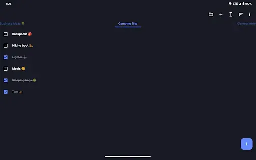 Скриншот 8 — Fossify Notes Beta