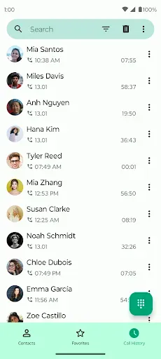 Скриншот 5 — Fossify Phone