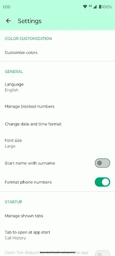 Скриншот 6 — Fossify Phone