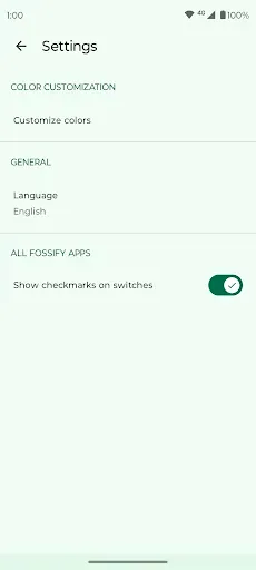 Скриншот 6 — Fossify Thank You