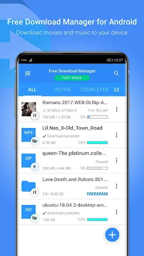 Скриншот 1 — Free Download Manager - FDM