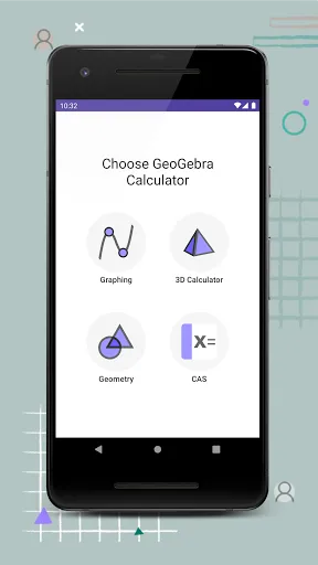 Скриншот 1 — GeoGebra Calculator Suite