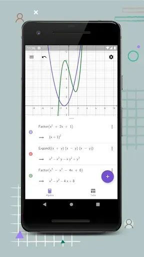 Скриншот 1 — GeoGebra CAS Calculator