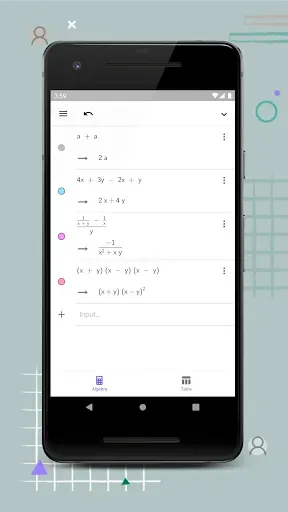 Скриншот 3 — GeoGebra CAS Calculator